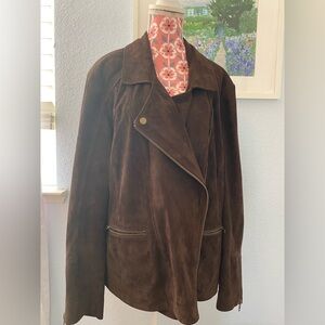 Brown Suede Nordstrom Sejour Jacket